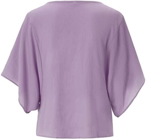 Casual Loose Chiffon Blouse - Image 15