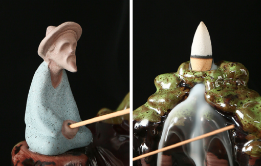 Old Man Waterfall Incense Holder with optional cones - Image 6