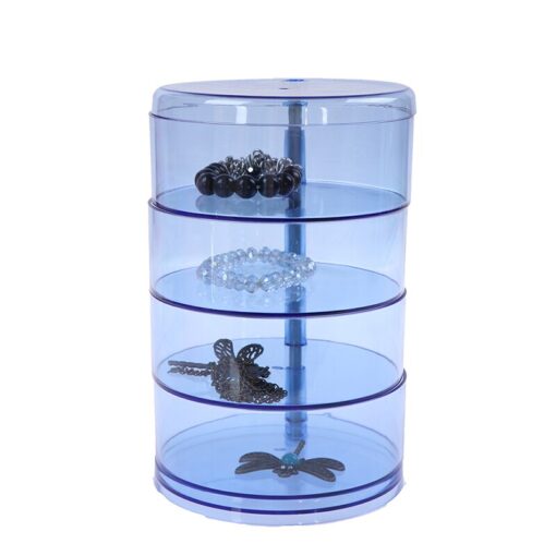 Rotating Round Shaped 4 Layers Accessories Organiser - Image 11