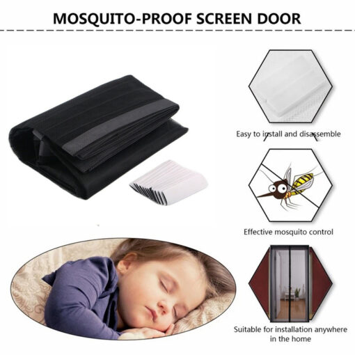 Anti-Mosquito Magnetic Mesh Door - Image 4