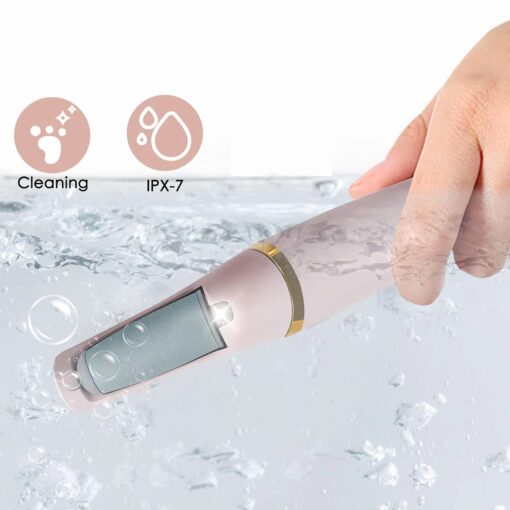 USB Rechargeable Electric Foot Callus Remover and 8 in 1 Foot Scraper Foot Care Kit - Image 5