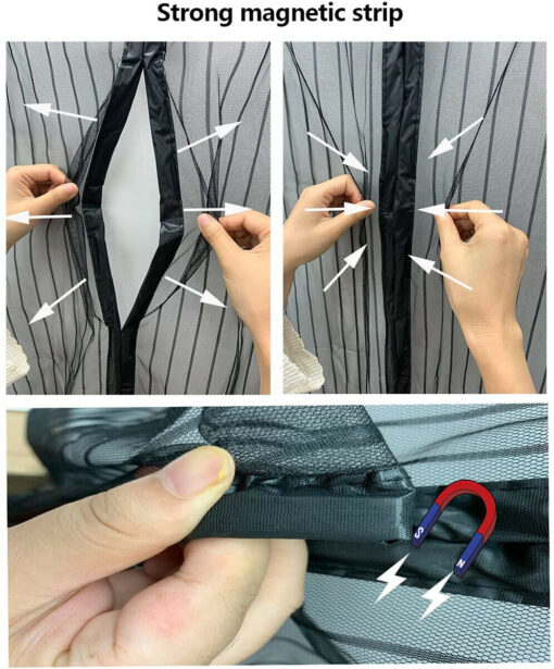 Anti-Mosquito Magnetic Mesh Door - Image 9