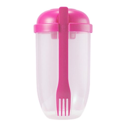 Fresh Salad Shaker Cup with Fork - Image 21