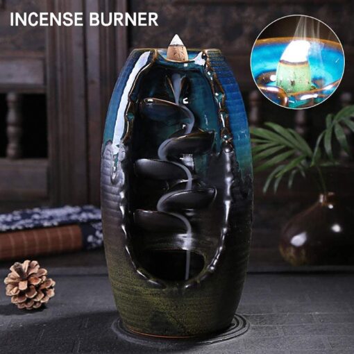 Waterfall Incense Burner - stock clearance - limited stocks - Image 2