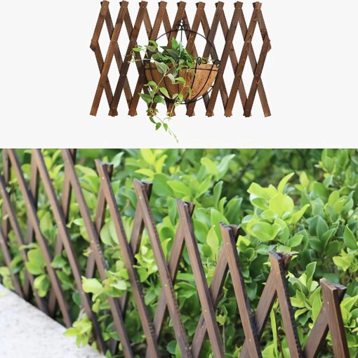 Wooden Expanding Fence - - Image 6