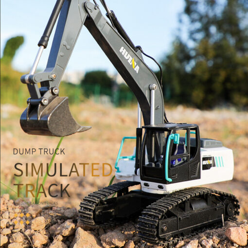 Rechargeable RC Excavator and Dump Truck