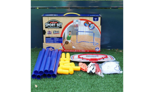 2 in 1 Children Outdoor Basketball and Football Sports Equipment - Image 5