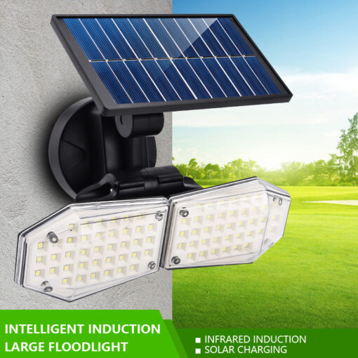 2 Head Waterproof Solar Security Lights - Image 4