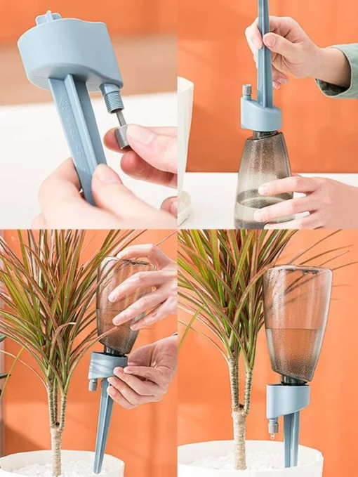 Adjustable Self Watering Spikes with Bottle - Image 4