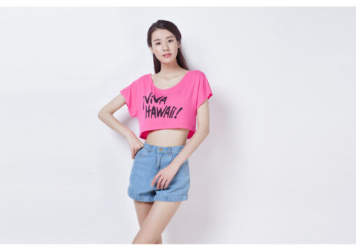 Summer Women Letter Print Shirt Tops - Image 3