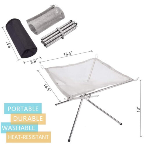 Portable Camping Fire Pit - Image 4