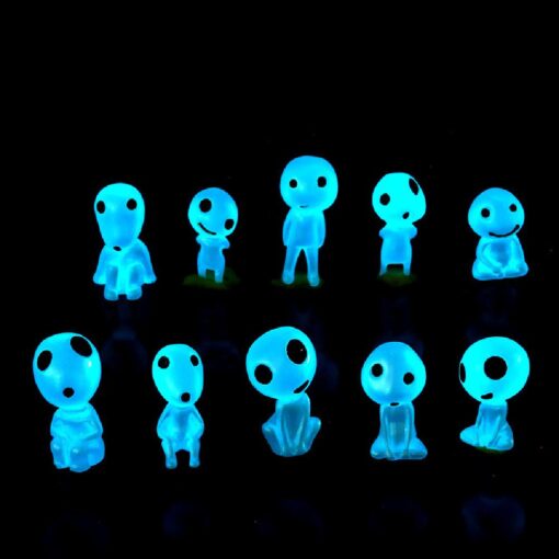 10 or 20 pcs Glow in Dark Tree Elves Fairy Micro Garden Decoration - Image 2