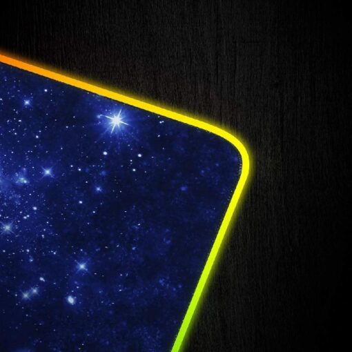 Non-Slip Rubber RGB LED Lighting Mouse Pad Mat - Image 13