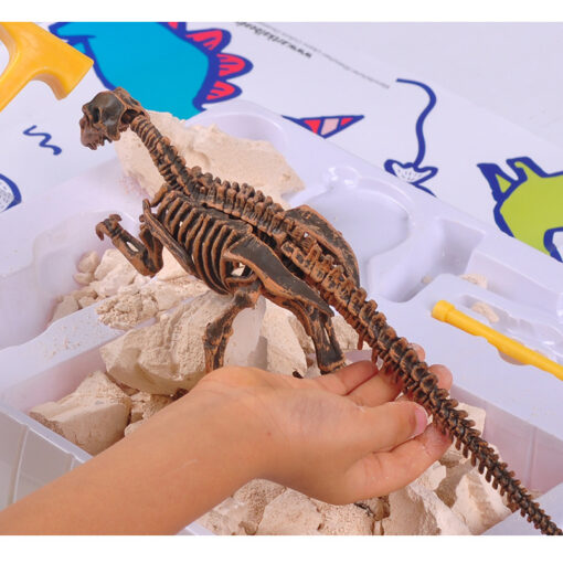 Archaeology Dinosaur Fossil Digging Set - Image 6