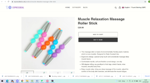 Muscle Relaxation Massage Roller Stick - Image 5