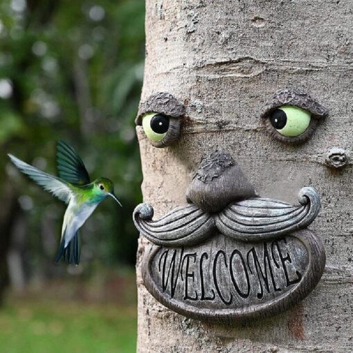 Garden Tree Face Hugger Welcome Decor - Image 4