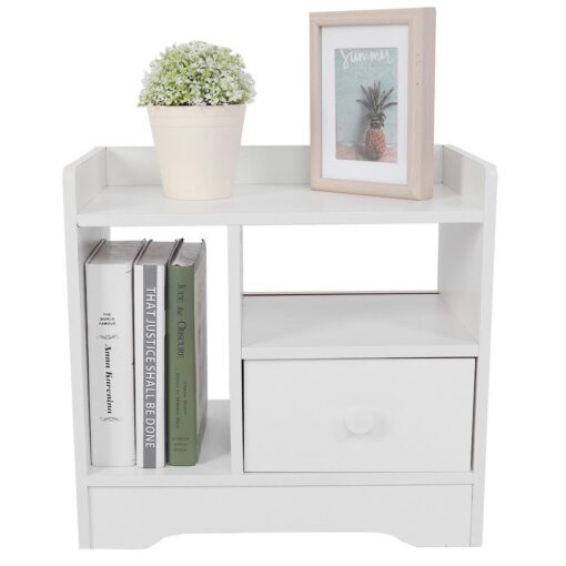 Bedroom Bedside Table with Drawer - Image 11