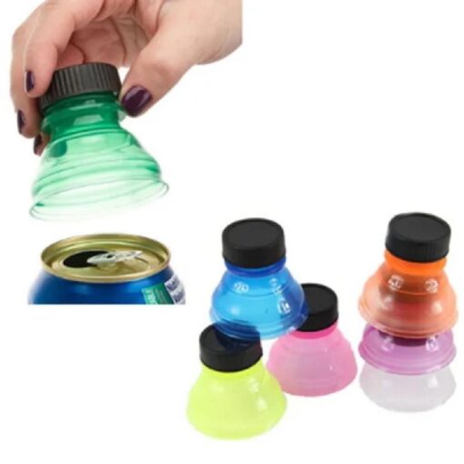 6pcs Resealable Soda Can to Bottle Converter Cap - Image 5