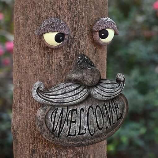 Garden Tree Face Hugger Welcome Decor - Image 6