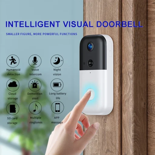 Wireless Remote Monitoring Camera and Doorbell - Image 2