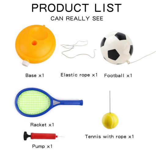 2 in 1 Tennis and Football Toy - Image 6