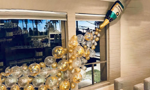 42 PCS Champagne Bottle Balloons Party Decoration - Image 2