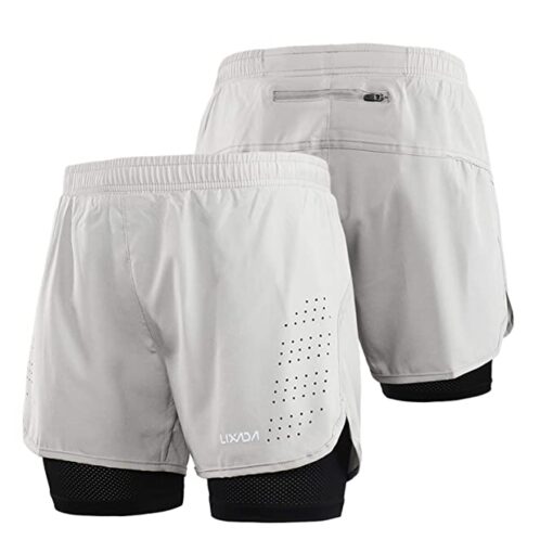 Running Shorts with Back Zipper Pocket - Image 2