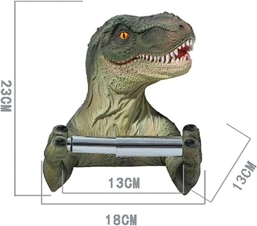 3D Dinosaur Toilet Roll Holder - Image 7