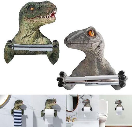 3D Dinosaur Toilet Roll Holder - Image 6