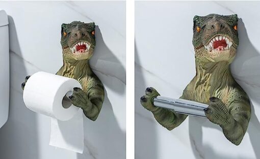 3D Dinosaur Toilet Roll Holder - Image 3