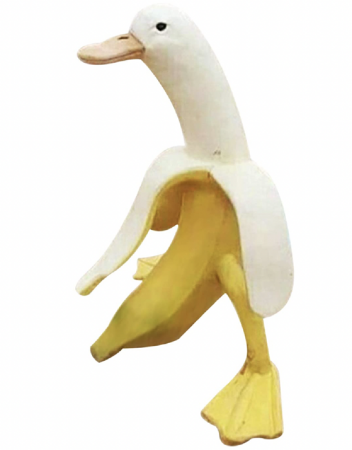 Banana duck garden art deco statue - Image 2