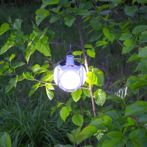 Portable Camping Football Style Solar Light - Image 6