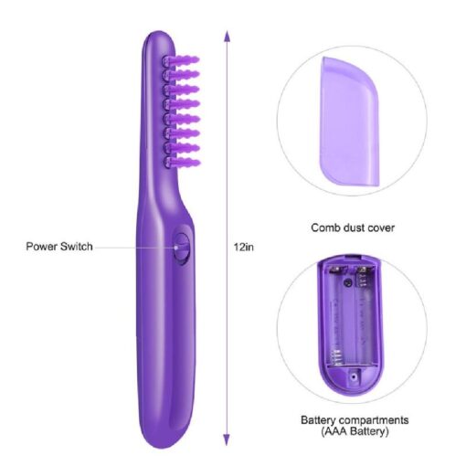 Wet or Dry Electric Detangling Brush - Image 7