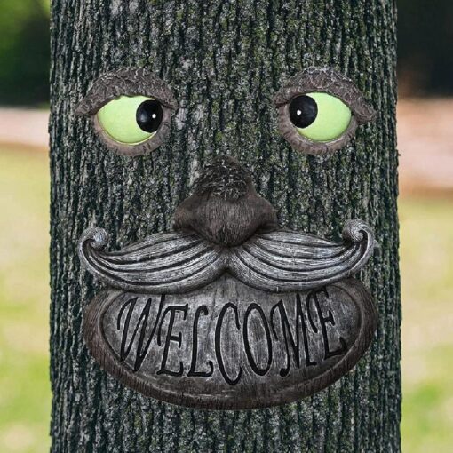 Garden Tree Face Hugger Welcome Decor - Image 3