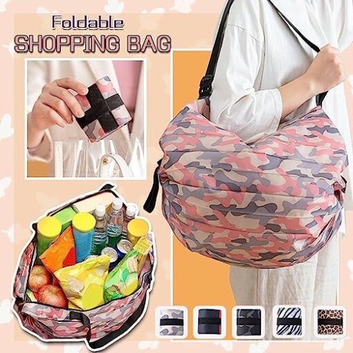 Camouflage Pattern Foldable Shopping Bag - Image 6