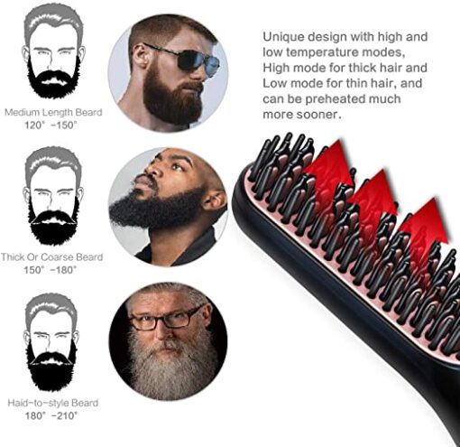 Electric Hair & Beard Straightener - Image 4