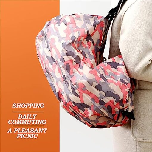 Camouflage Pattern Foldable Shopping Bag - Image 2