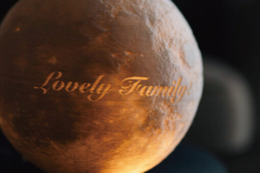 Personalised Moon Lamp - Image 3