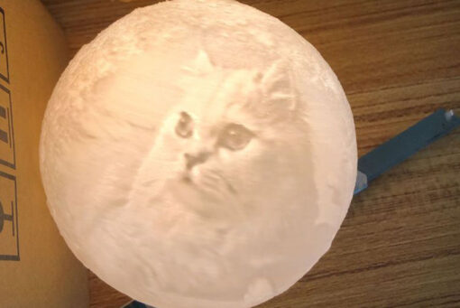 Personalised Moon Lamp - Image 4