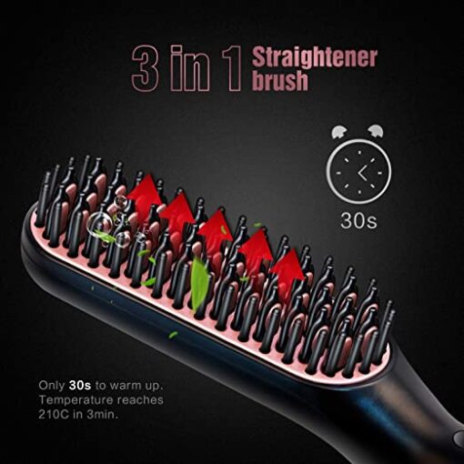 Electric Hair & Beard Straightener - Image 2