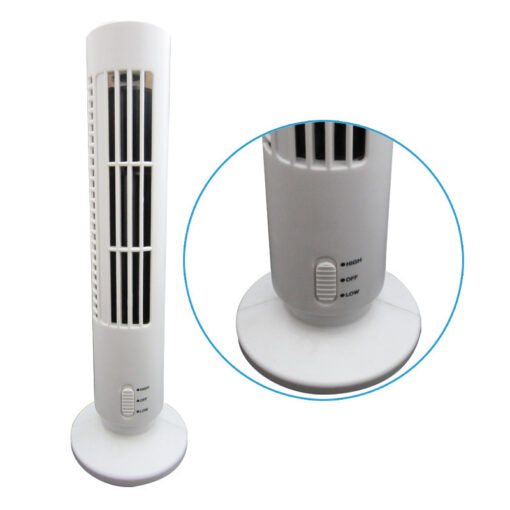 USB Bladeless Tower Fan - Image 6