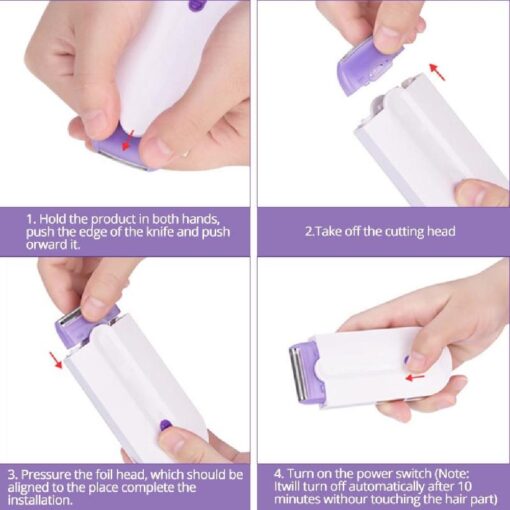 USB Rechargeable Hair Removal Kit - - Image 10