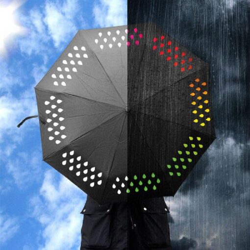 Color Changing Folding Umbrella - Image 2