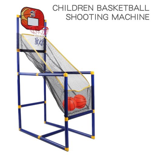 Kids Portable Basketball Hoop Stand Set Household Shooting Machin - Image 9