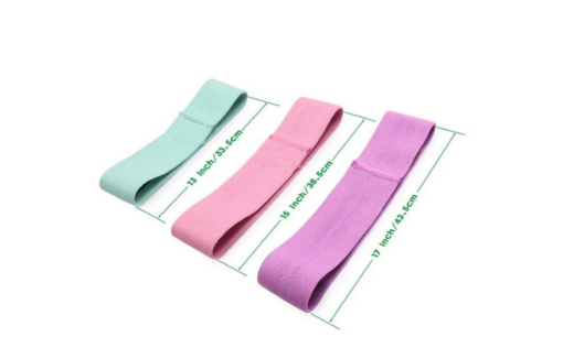 3 Pcs Fabric Resistance Bands - Image 6