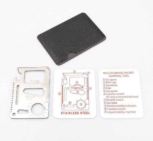 11-in-1 Survival Credit Card Multitool - Image 13