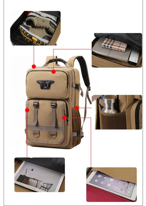 Multi Pocket Outdoor Backpack - Image 9