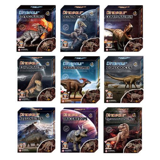 Archaeology Dinosaur Fossil Digging Set - Image 9