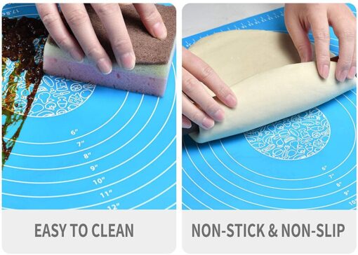 Silicone Baking Mats with Measurements Non-stick Pastry Mat - Image 5