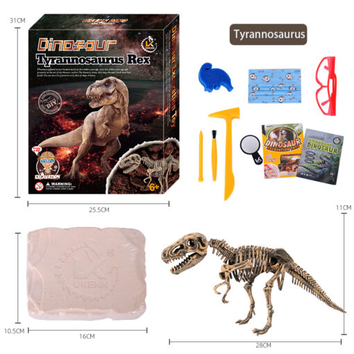 Archaeology Dinosaur Fossil Digging Set - Image 8